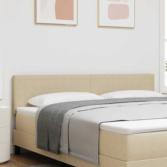 vidaXL LED κεφαλάρι με κεφαλάρι Γκρι Πράσινο 180 cm Πολυεστέρας