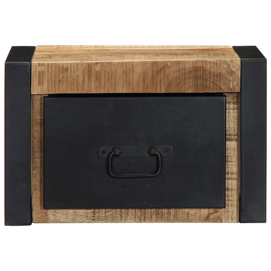 vidaXL Κομοδίνα 2 τεμάχια 40x35x25 cm Στερεό ακατέργαστο ξύλο Mango