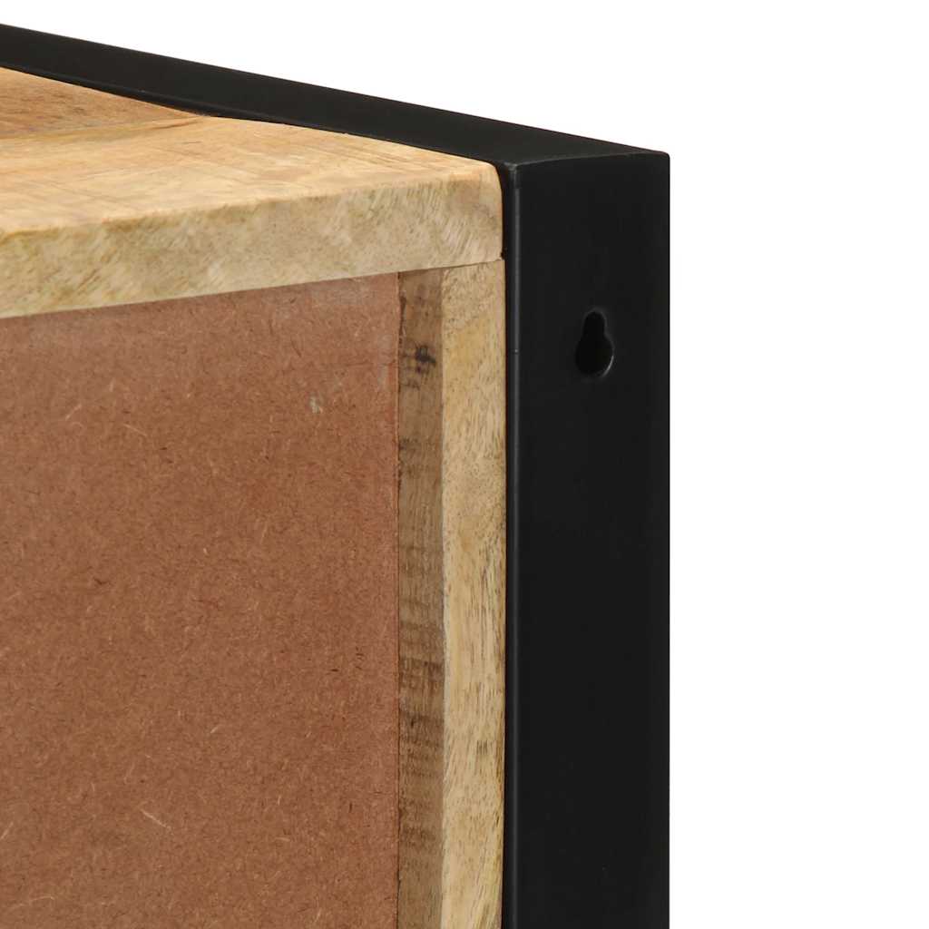 vidaXL Κομοδίνο 40x35x40 cm Στερεό ακατέργαστο ξύλο Mango