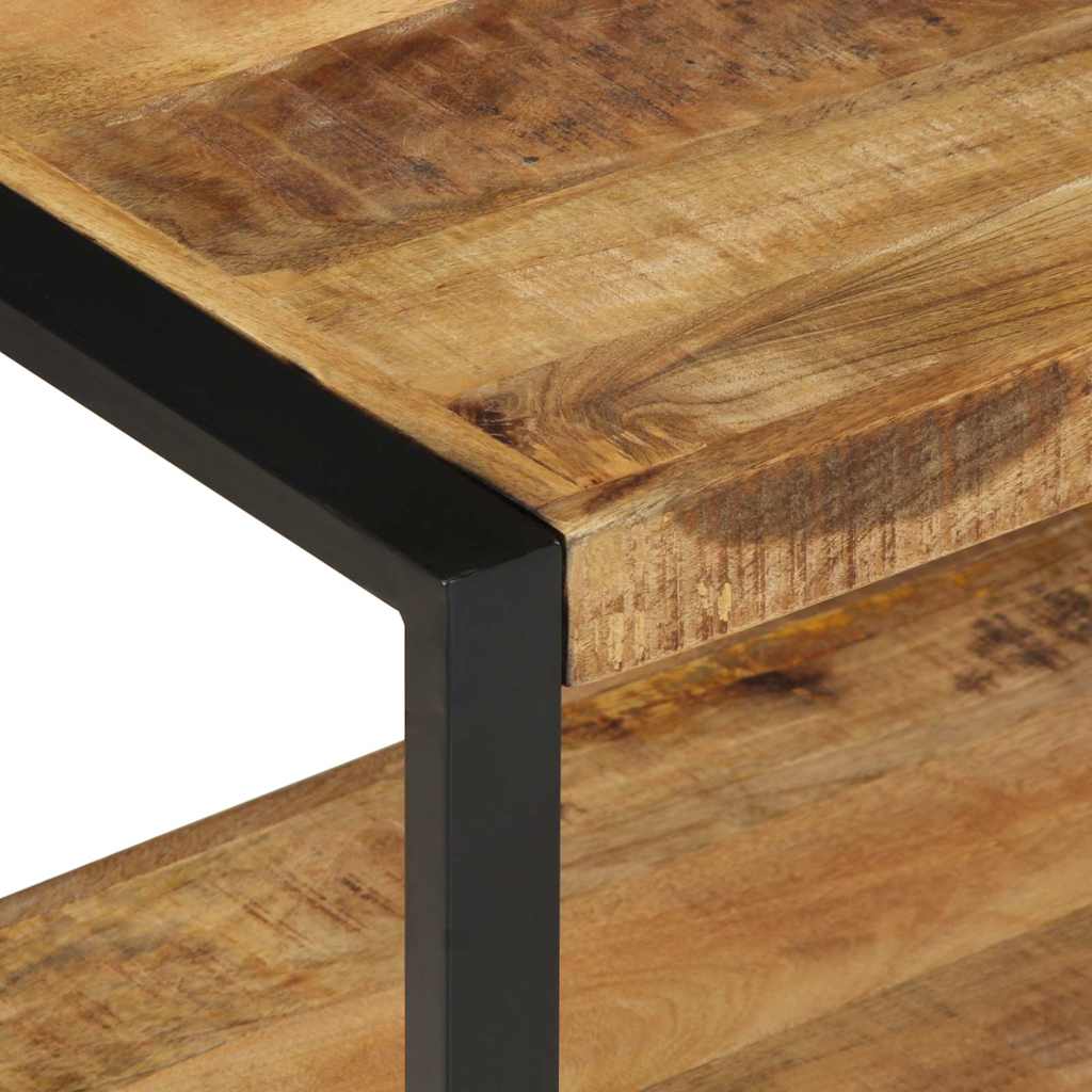 vidaXL Ράφι για ρούχα 80x40x190 cm Στερεό ακατέργαστο ξύλο Mango