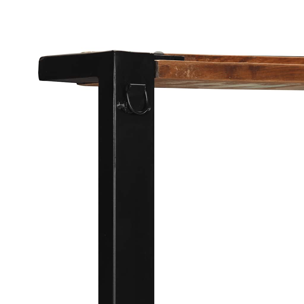 vidaXL Ράφι για ρούχα Πολύχρωμο 80x40x190 cm Ξύλο μασίφ ανακυκλωμένο