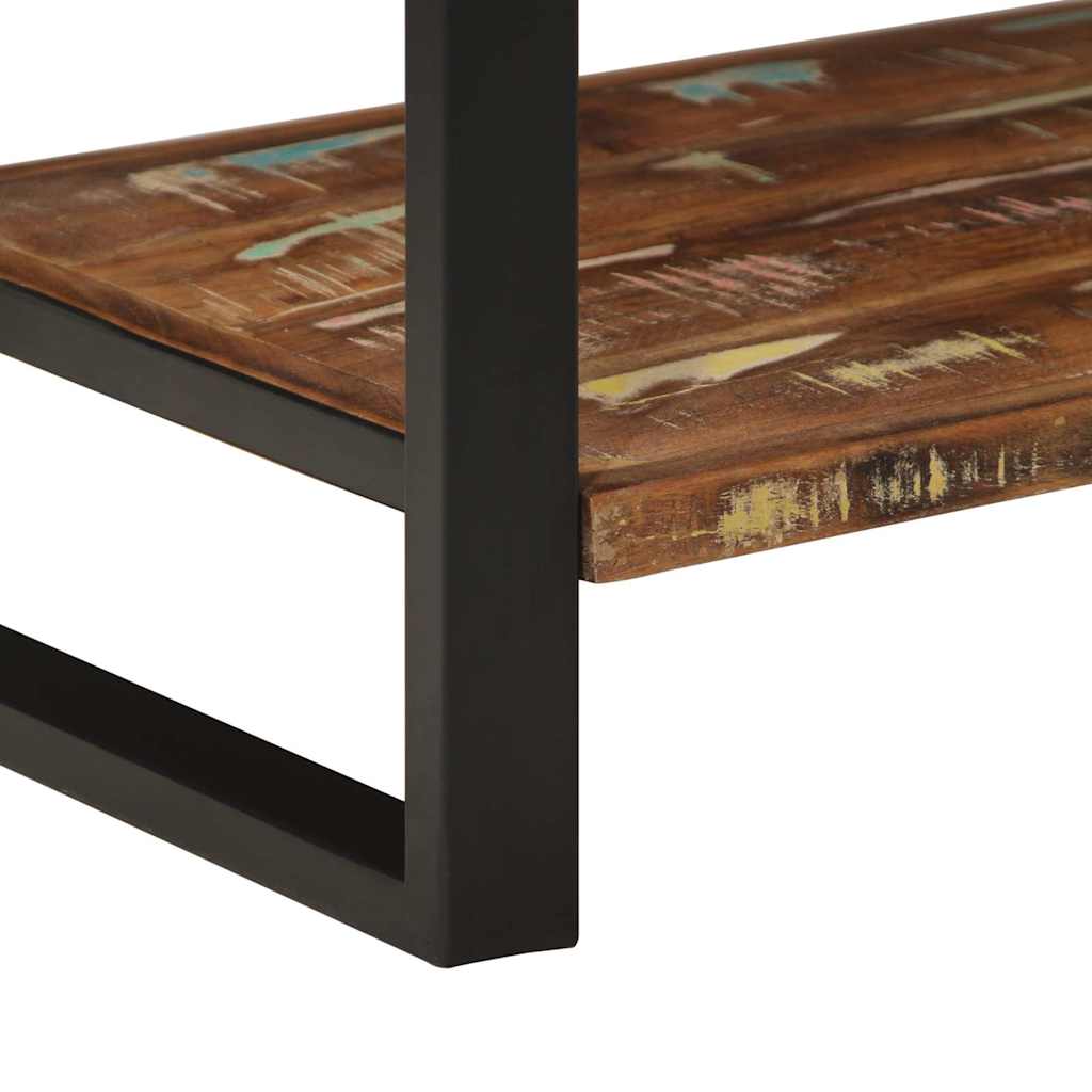 vidaXL Ράφι για ρούχα Πολύχρωμο 80x40x190 cm Ξύλο μασίφ ανακυκλωμένο