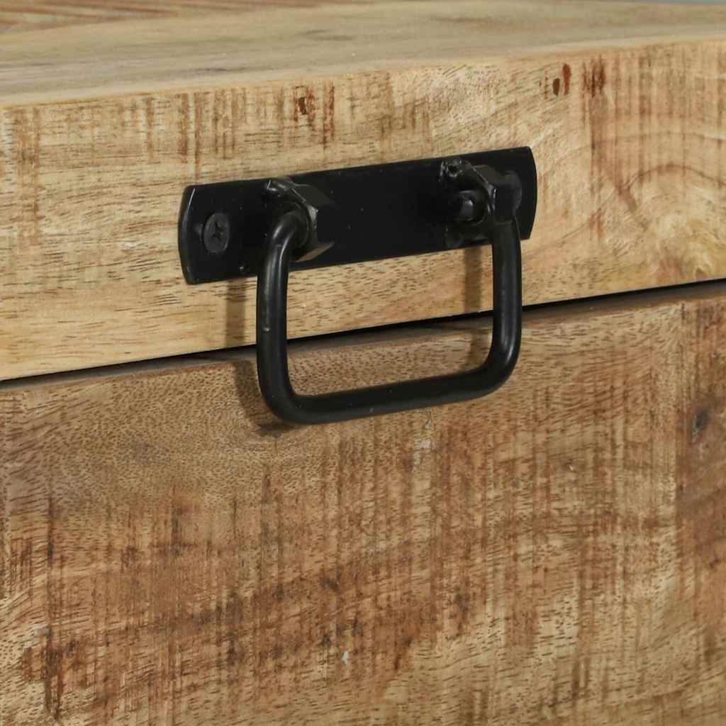 vidaXL Κουτιά Αποθήκευσης Καφέ 60 x 30 x 30 cm Μασίφ ξύλο μάνγκο