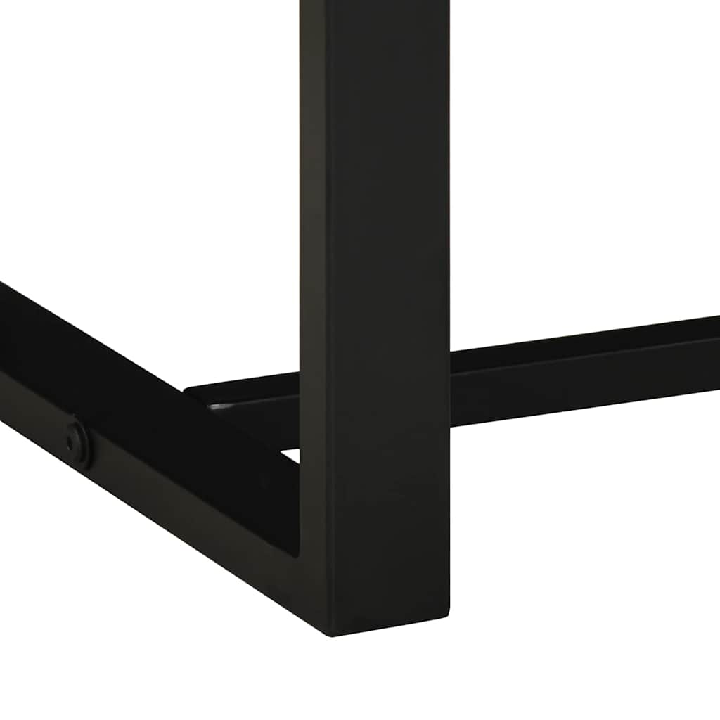 Πάγκος vidaXL Πολύχρωμος 80x35x45 cm Στερεό ξύλο αναγεννημένο