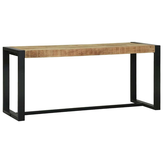 vidaXL Παγκάκι 100x35x45 εκ Μασίφ Σκληρό Ξύλο Μάνγκο