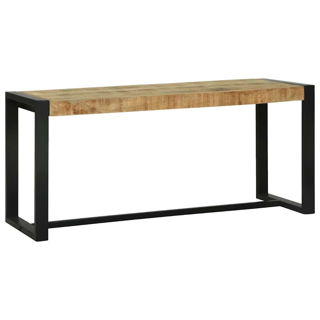 vidaXL Παγκάκι 100x35x45 εκ Μασίφ Σκληρό Ξύλο Μάνγκο