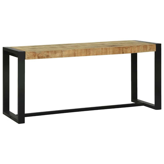 vidaXL Παγκάκι 100x35x45 εκ Μασίφ Σκληρό Ξύλο Μάνγκο
