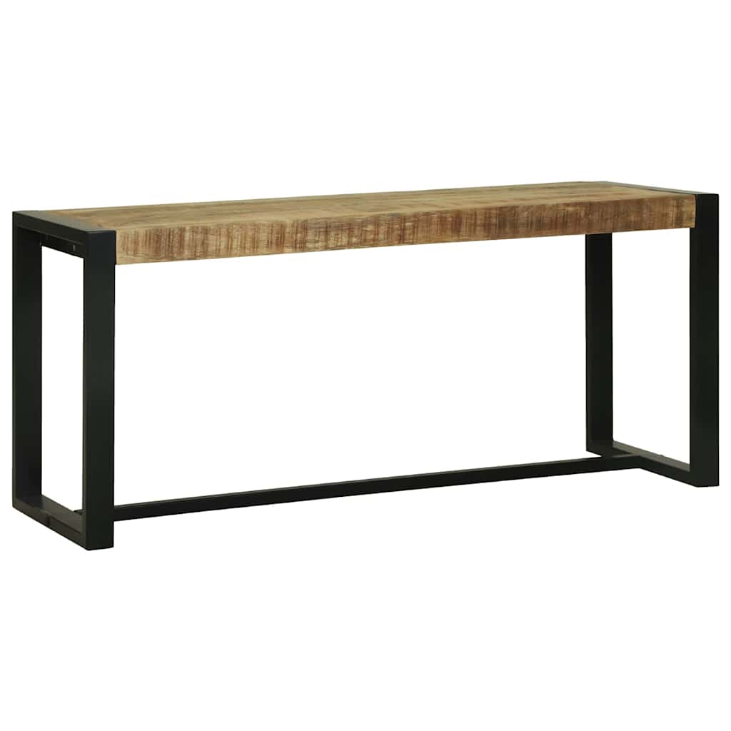 vidaXL Παγκάκι 100x35x45 εκ Μασίφ Σκληρό Ξύλο Μάνγκο