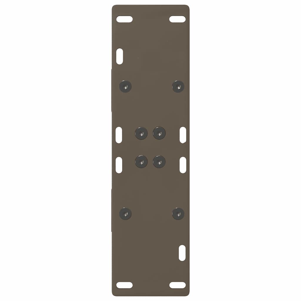 vidaXL Πόδια Τραπεζαρίας Σχήματος Α 2 τεμ. 50x(72-73) εκ. Ατσάλι