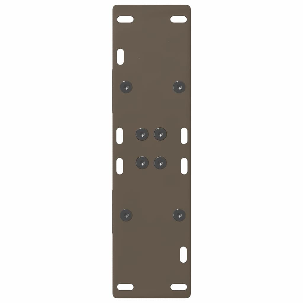 vidaXL Πόδια Τραπεζαρίας Σχήματος Α 2 τεμ. 60x(72-73) εκ. Ατσάλι