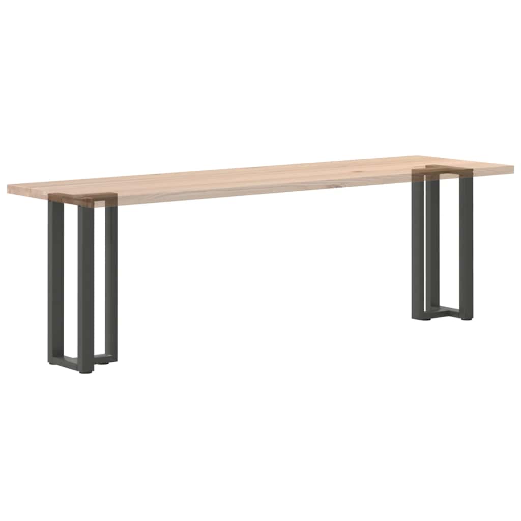 vidaXL Πόδια Κονσόλας σε Σχήμα Τ, 2 τεμ. Ανθρακί 25x28x(72-73) εκ. Ατσάλι