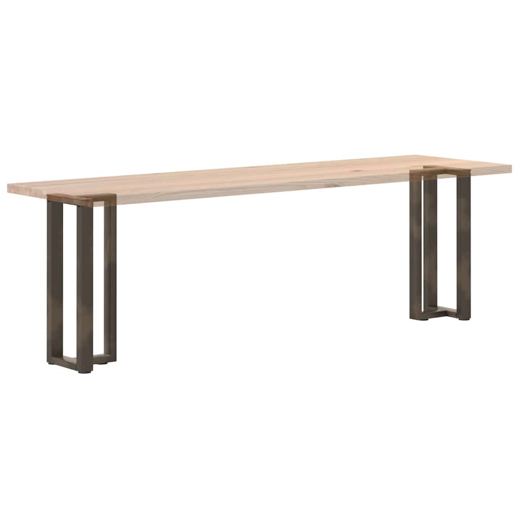 vidaXL Πόδια Κονσόλας σε Σχήμα Τ, 2 τεμ. Μαύρο 25x28x(72-73) εκ. Ατσάλι