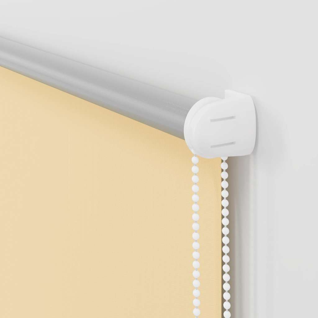 vidaXL Ρολέρ Μπλακάουτ Μπεζ 90x130 cm Πλάτος υφάσματος 85,7 cm