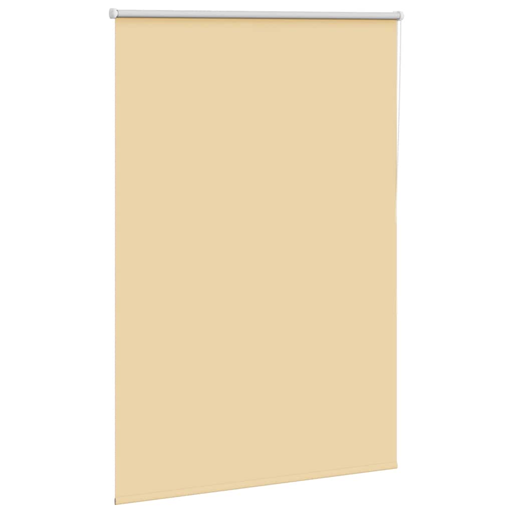 vidaXL Ρολέρ Μπλακάουτ Μπεζ 90x130 cm Πλάτος υφάσματος 85,7 cm