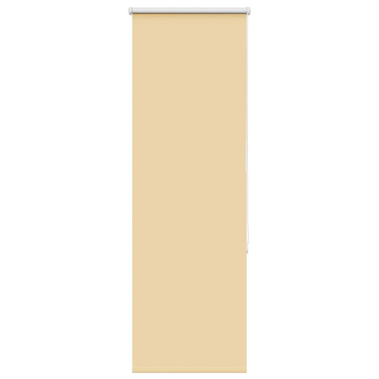 vidaXL Roller Blind Blackout Μπεζ 55x150 cm Πλάτος υφάσματος 50,7 cm