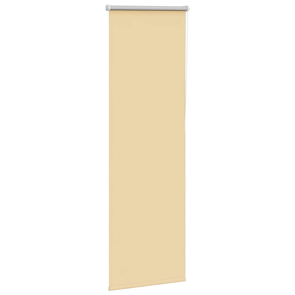 vidaXL Roller Blind Blackout Μπεζ 55x150 cm Πλάτος υφάσματος 50,7 cm
