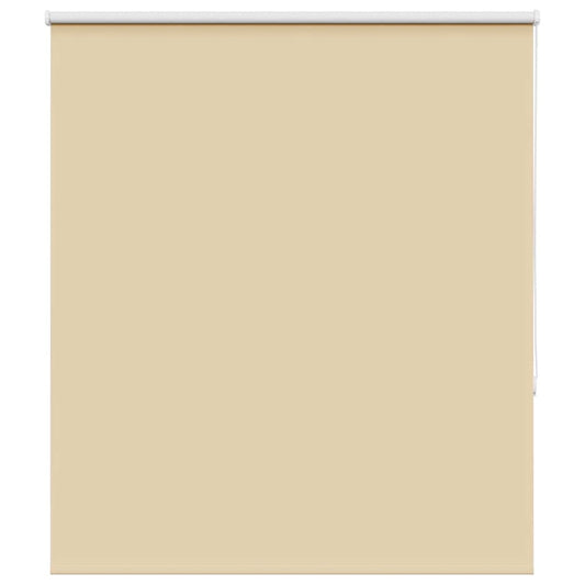 vidaXL Roller Blind Blackout Μπεζ 135x150 cm Πλάτος υφάσματος 131,6cm