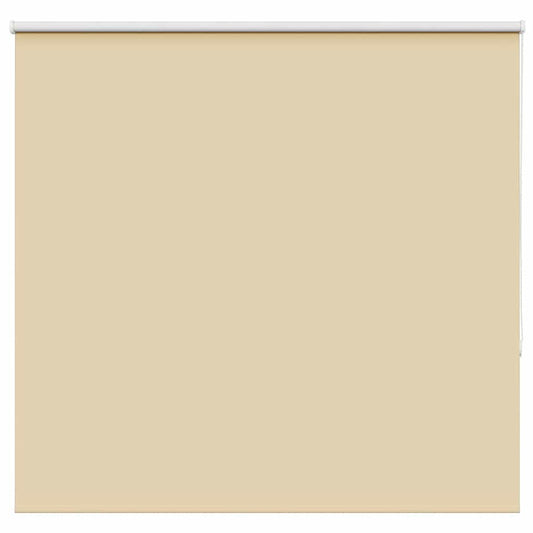 vidaXL Roller Blind Blackout Μπεζ 155x150 cm Πλάτος υφάσματος 151,6cm