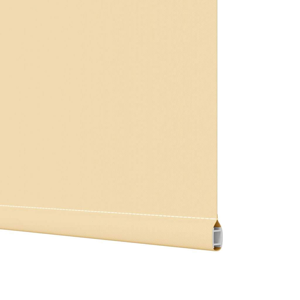 vidaXL Roller Blind Blackout Μπεζ 130x175 cm Πλάτος υφάσματος 126,6cm