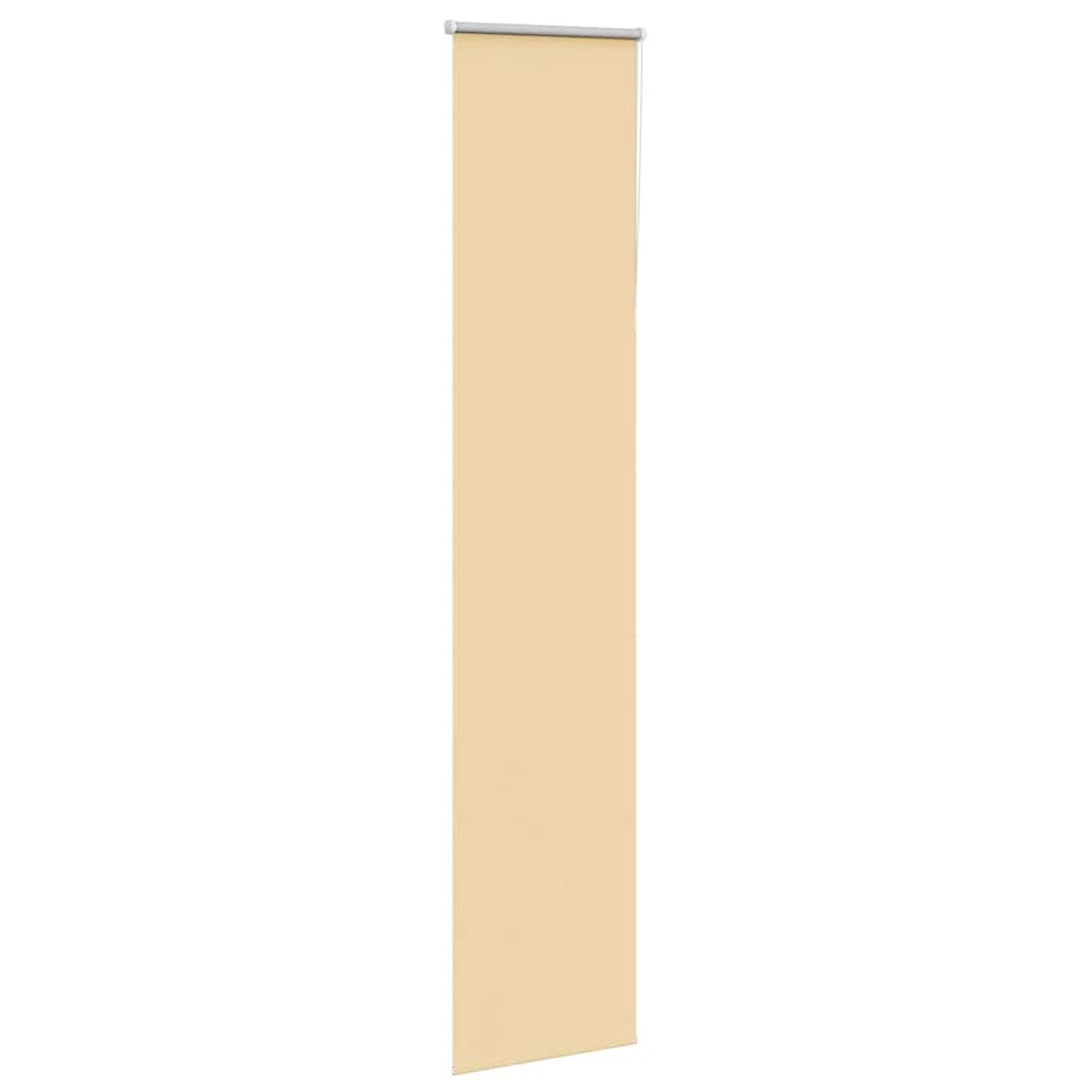 vidaXL Ρολέρ Μπλακάουτ Μπεζ 40x210 cm Πλάτος υφάσματος 35,7 cm