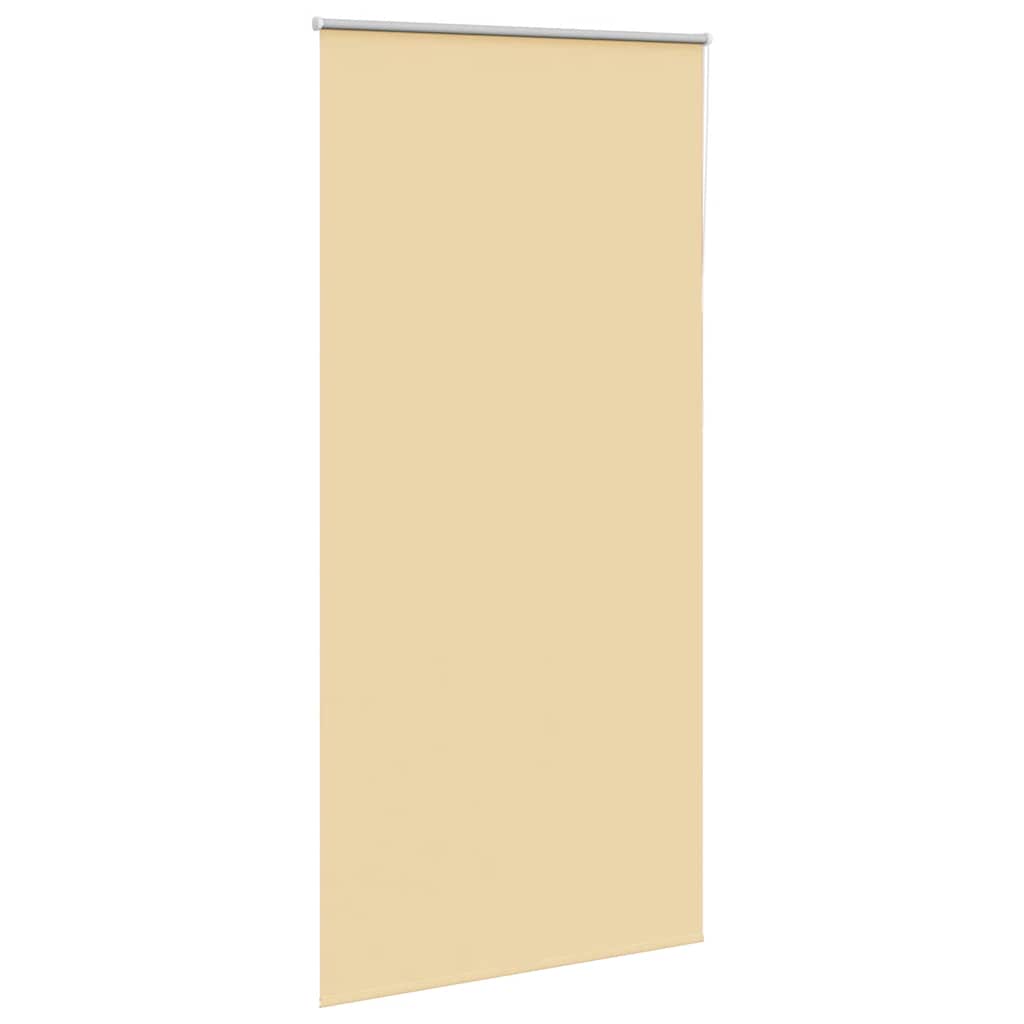 vidaXL Ρολέρ Μπλακάουτ Μπεζ 95x210 cm Πλάτος υφάσματος 90,7 cm