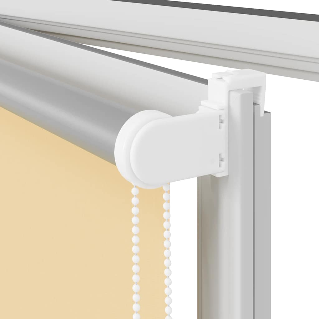 vidaXL Roller Blind Blackout Μπεζ 165x230 cm Πλάτος υφάσματος 161,6cm