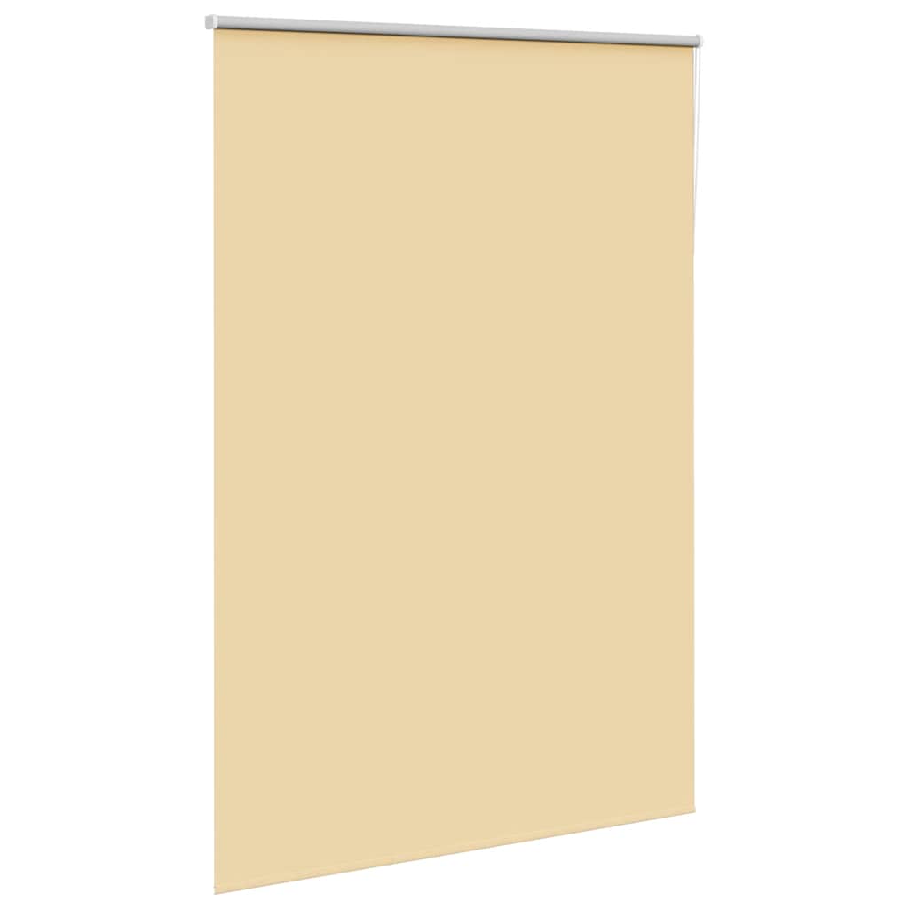 vidaXL Roller Blind Blackout Μπεζ 165x230 cm Πλάτος υφάσματος 161,6cm