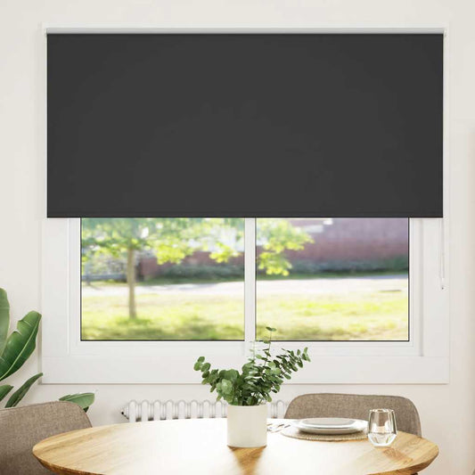 vidaXL Roller Blind Blackout Μαύρο 150x175 cm Πλάτος υφάσματος 146,6cm