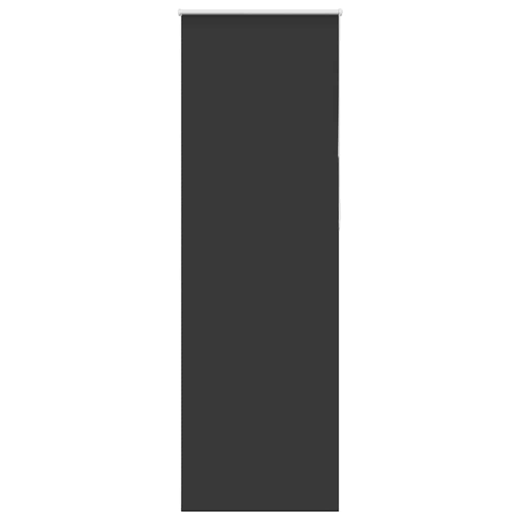 vidaXL Ρολέρ Μπλακάουτ Μαύρο 75x210 cm Πλάτος υφάσματος 70,7 cm