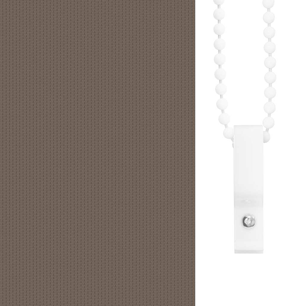vidaXL Ρολέρ Μπλακάουτ Coffee 120x130 εκ. Πλάτος υφάσματος 116,6 εκ.
