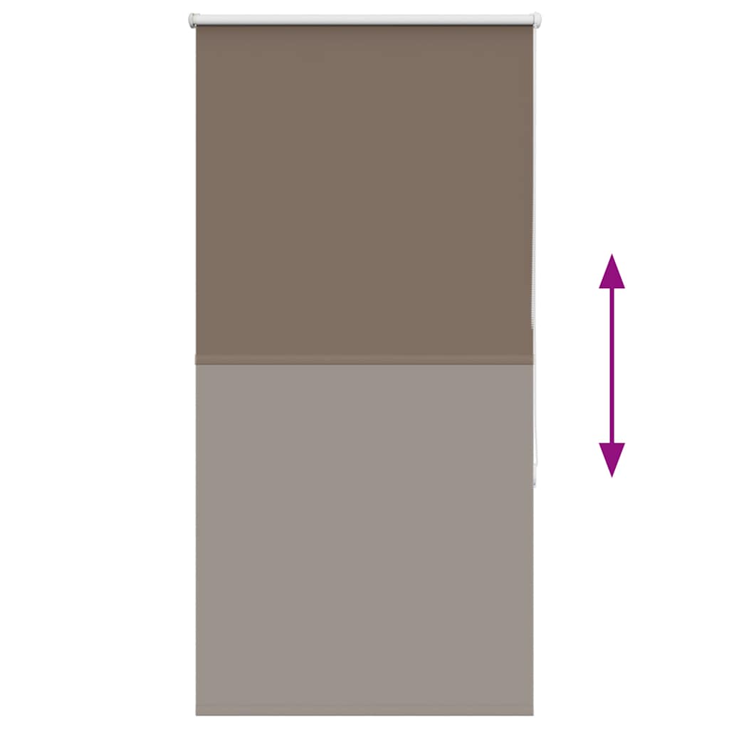 vidaXL Ρολέρ Μπλακάουτ Coffee 80x150 εκ. Πλάτος υφάσματος 75,7 εκ.