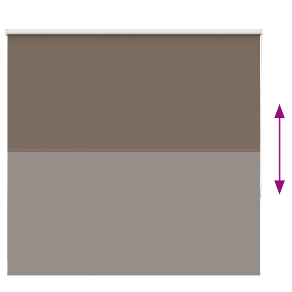 vidaXL Ρολέρ Μπλακάουτ Coffee 165x150 εκ. Πλάτος υφάσματος 161,6εκ.