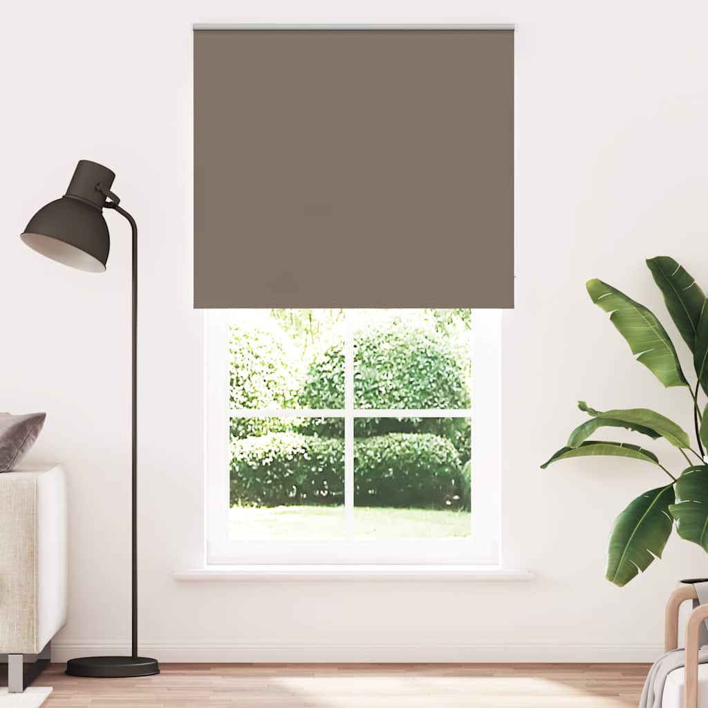 vidaXL Στόρι Συσκότισης Καφέ 120x210 εκ. Πλάτος Υφάσματος 116,6 εκ. Πολυεστέρας