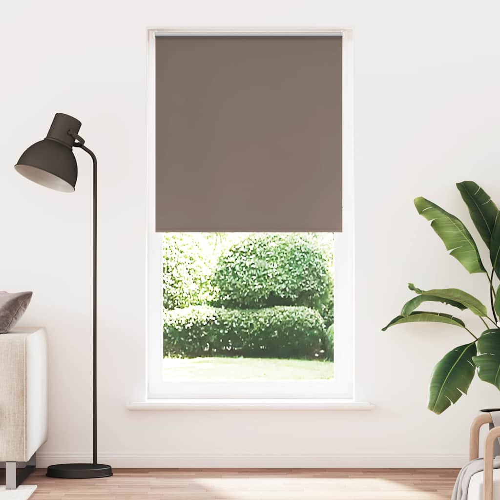 vidaXL Στόρι Συσκότισης Καφέ 110x230 εκ. Πλάτος Υφάσματος 105,7 εκ. Πολυεστέρας