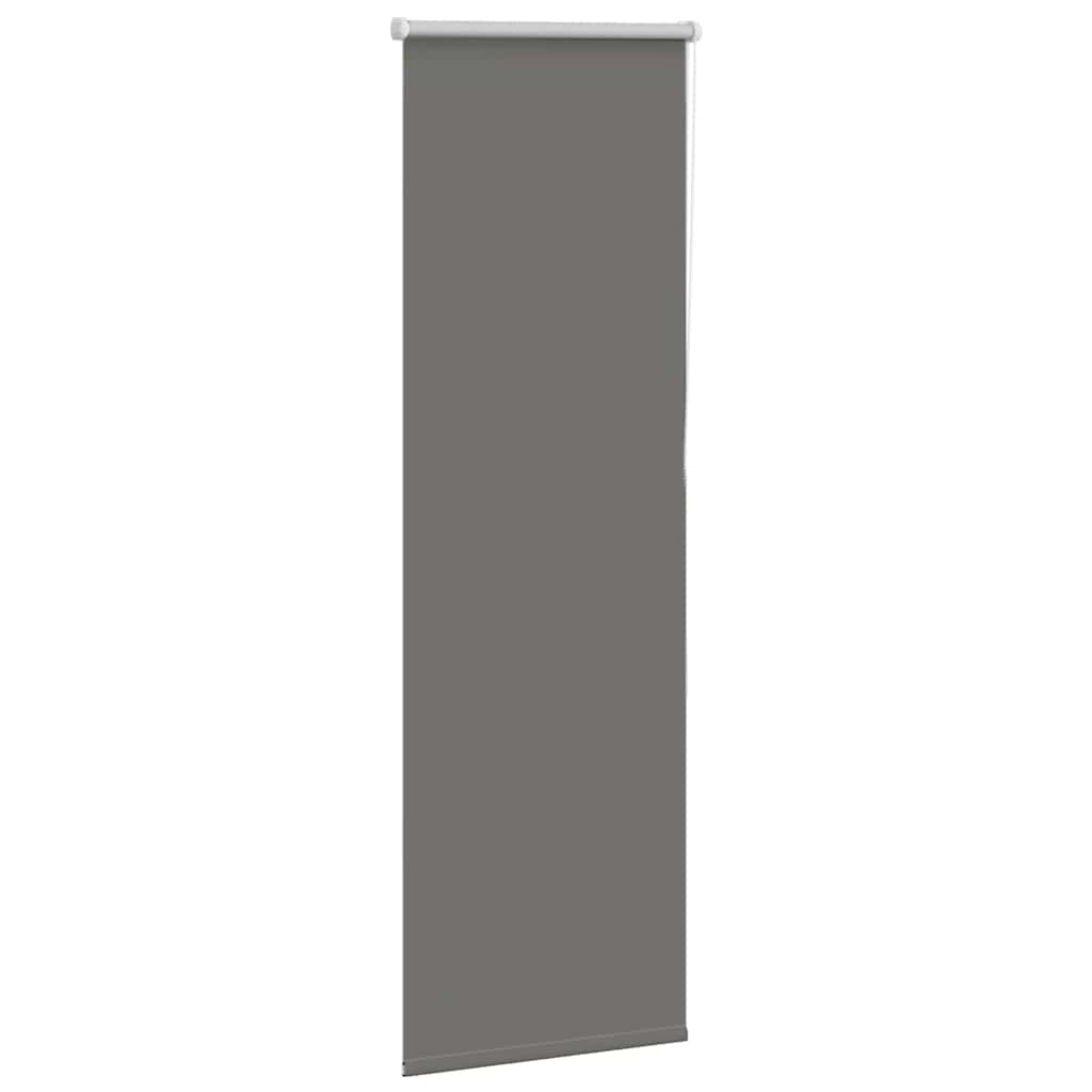 vidaXL Ρολέρ Μπλακάουτ γκρί 55x130 cm Πλάτος υφάσματος 50,7 cm