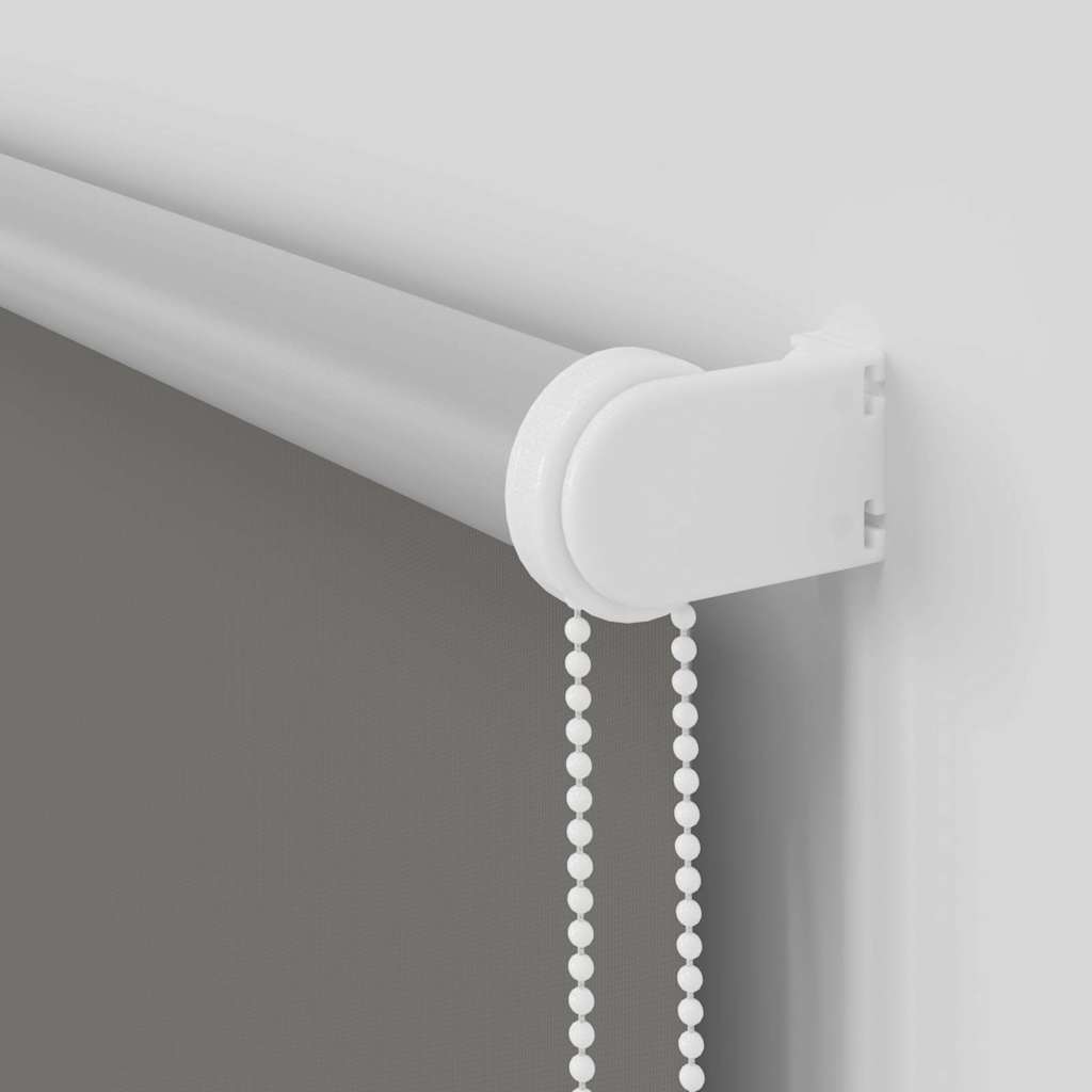 vidaXL Roller Blind Blackout γκρί 135x130 cm Πλάτος υφάσματος 131,6cm