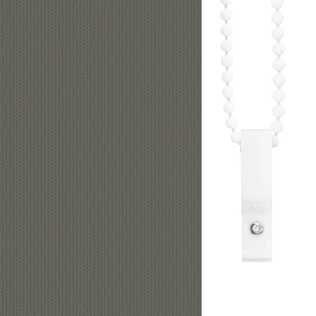 vidaXL Ρολέρ Μπλακάουτ γκρί 105x150 cm Πλάτος υφάσματος 100,7 cm