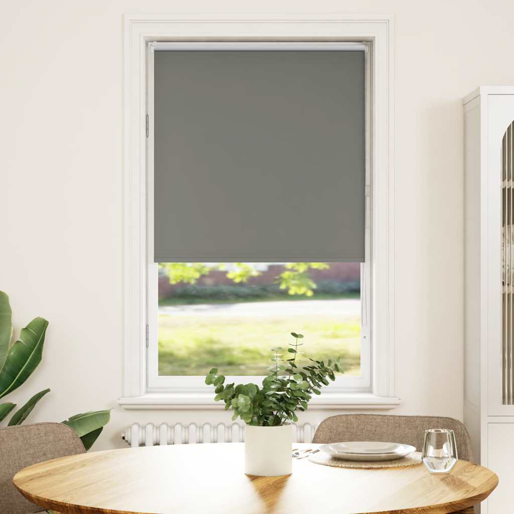 vidaXL Ρολέρ Μπλακάουτ γκρί 80x175 cm Πλάτος υφάσματος 75,7 cm