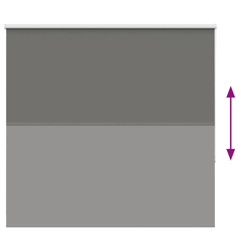 vidaXL Roller Blind Blackout γκρί 150x175 cm Πλάτος υφάσματος 146,6cm