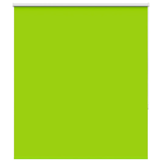 vidaXL Roller Blind Blackout φύλλα πράσινα 130x150 cm Πλάτος υφάσματος