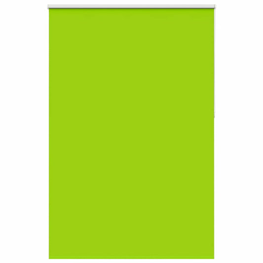 vidaXL Roller Blind Blackout φύλλα πράσινα 155x230 cm Πλάτος υφάσματος
