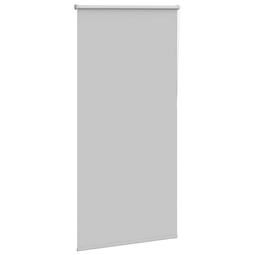 vidaXL Ρολέρ Μπλακάουτ ανοιχτό γκρι 90x130 cm Πλάτος υφάσματος 85,7 cm
