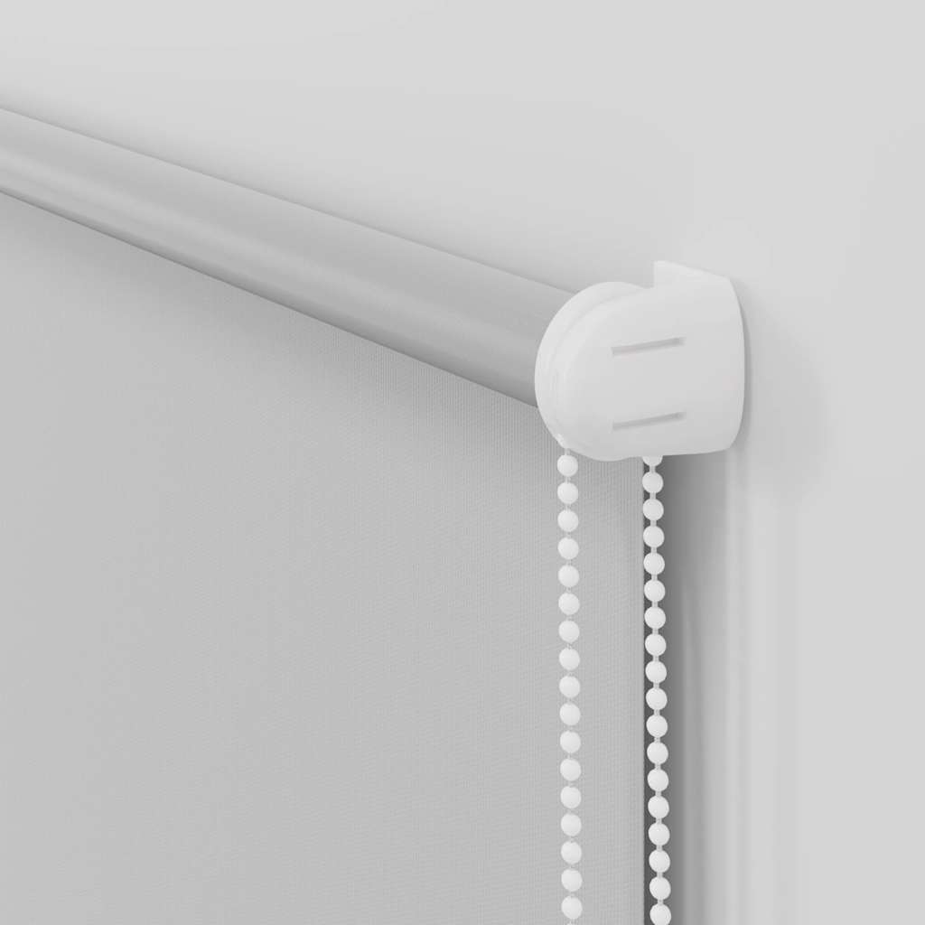 vidaXL Ρολέρ Μπλακάουτ ανοιχτό γκρι 100x130 cm Πλάτος υφάσματος 95,7cm