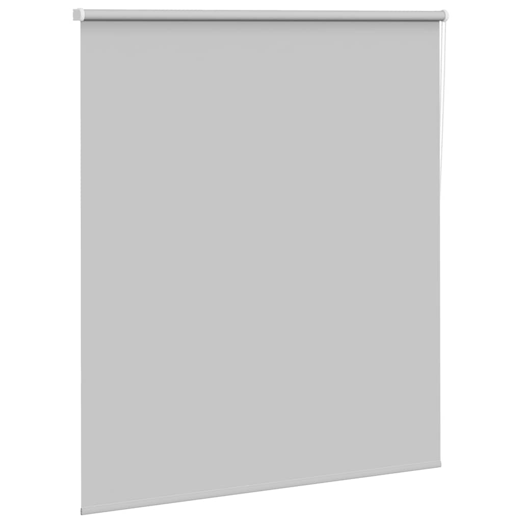 vidaXL Roller Blind Blackout ανοιχτό γκρι 135x130 cm Πλάτος υφάσματος