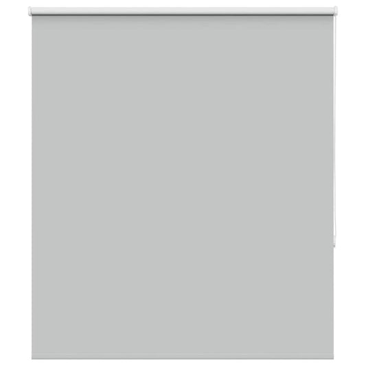 vidaXL Roller Blind Blackout ανοιχτό γκρι 140x130 cm Πλάτος υφάσματος