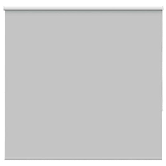 vidaXL Roller Blind Blackout ανοιχτό γκρι 145x130 cm Πλάτος υφάσματος