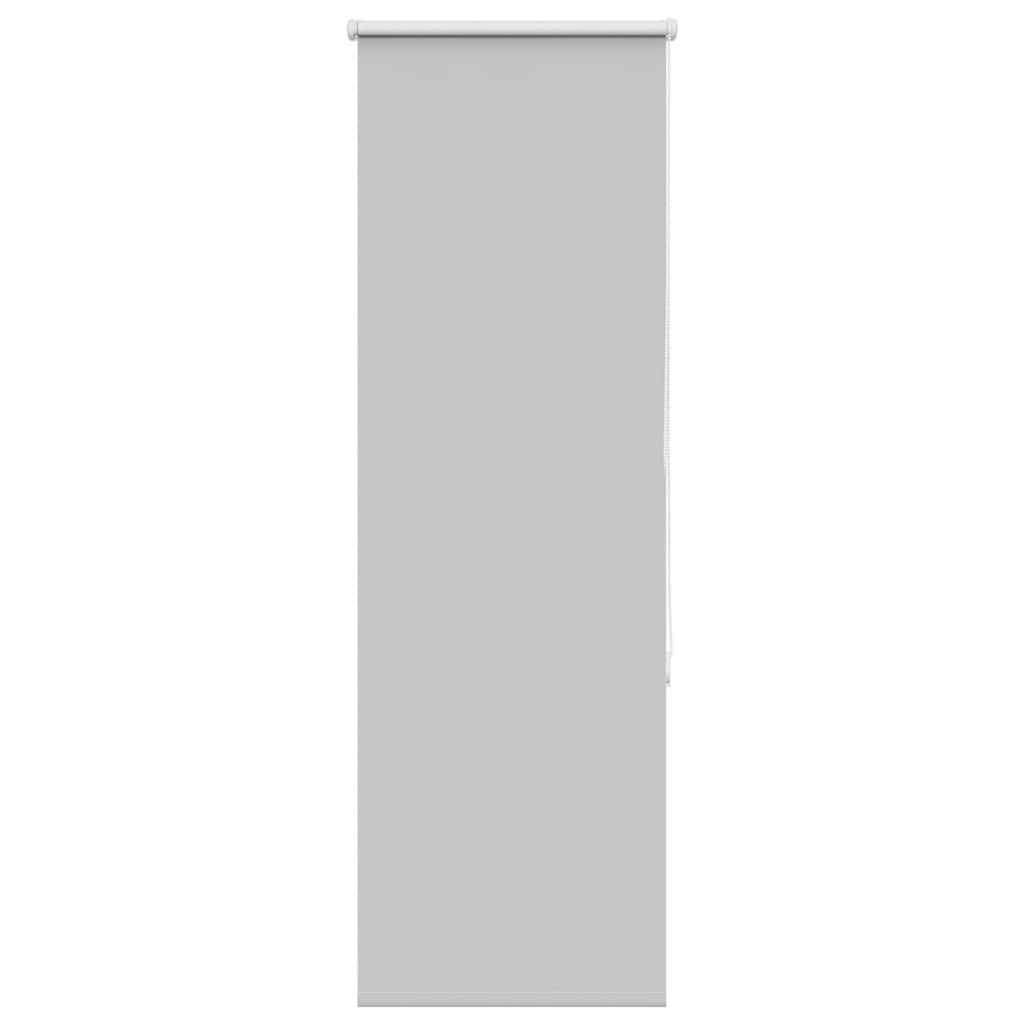 vidaXL Roller Blind Blackout ανοιχτό γκρι 55x150 cm Πλάτος υφάσματος