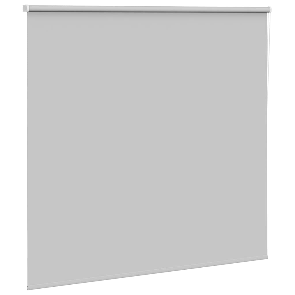 vidaXL Roller Blind Blackout ανοιχτό γκρι 155x150 cm Πλάτος υφάσματος