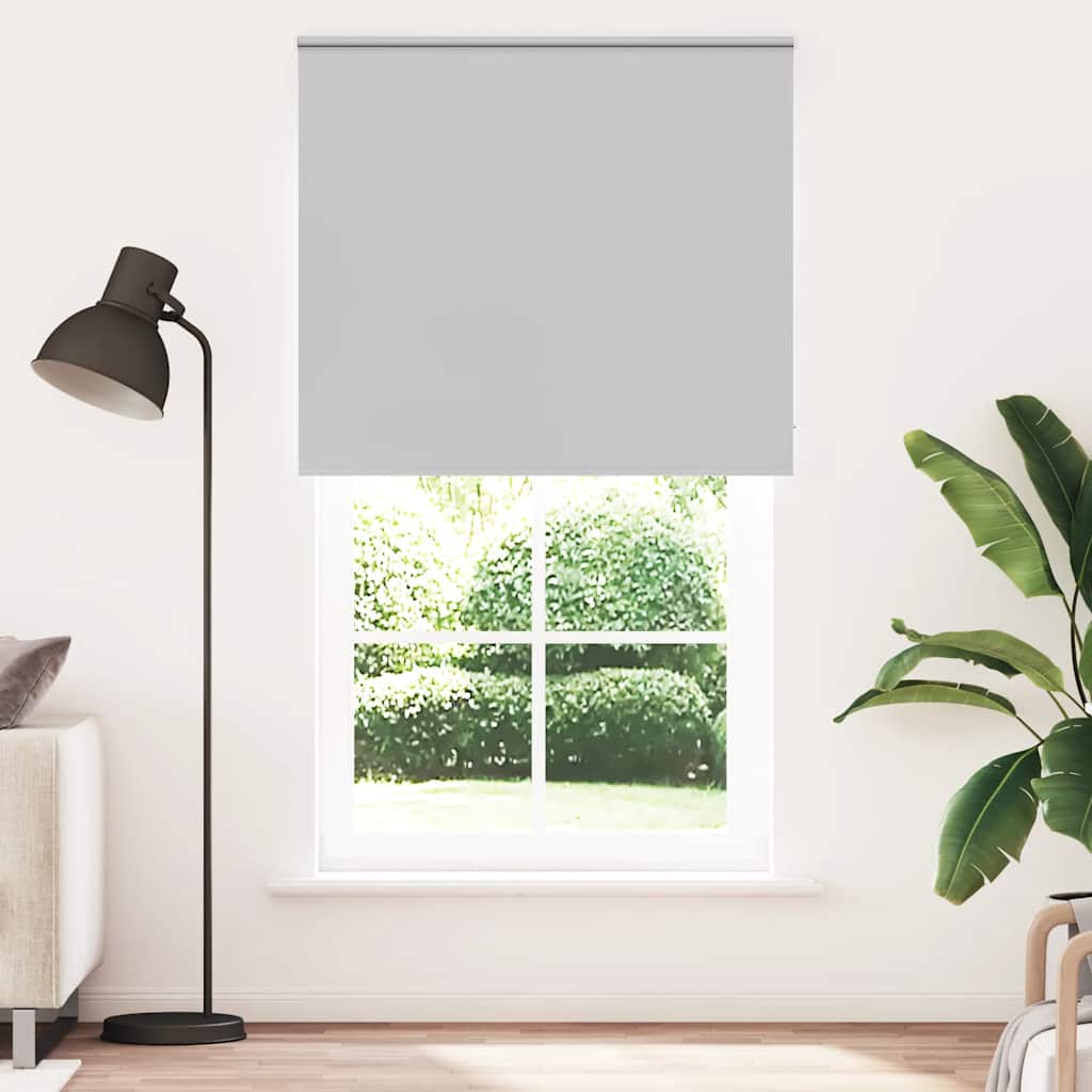 vidaXL Ρολέρ Μπλακάουτ ανοιχτό γκρι 120x210 cm Πλάτος υφάσματος