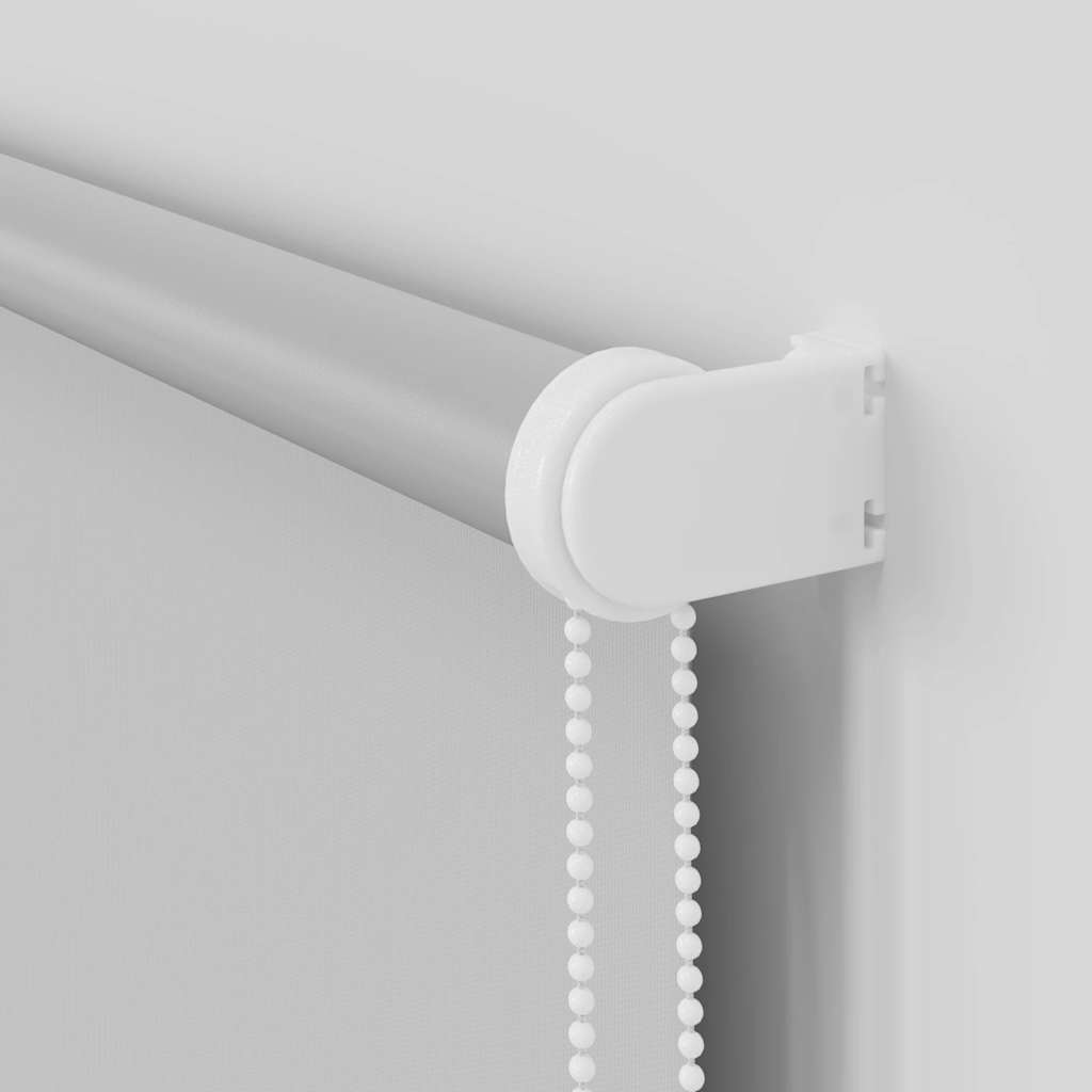 vidaXL Roller Blind Blackout ανοιχτό γκρι 135x210 cm Πλάτος υφάσματος